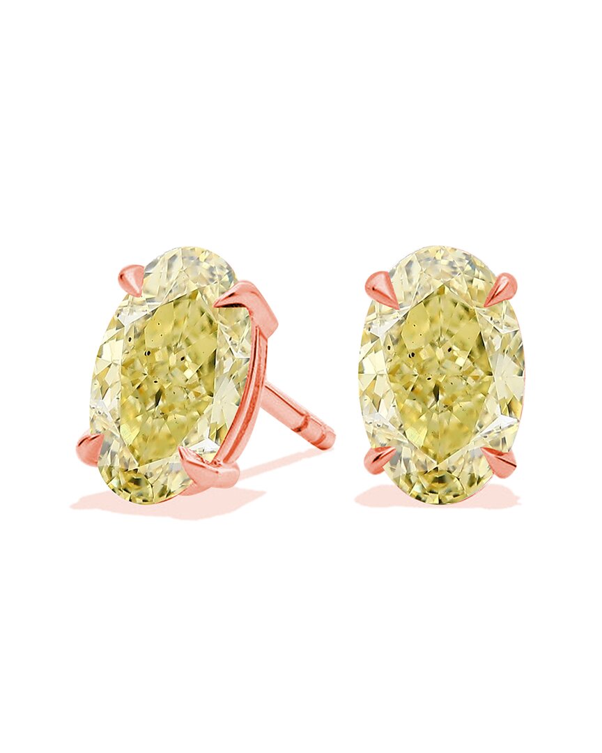 Amairah 14k Rose Gold 1.00 Ct. Tw. Lab-grown Diamond Stud Earrings