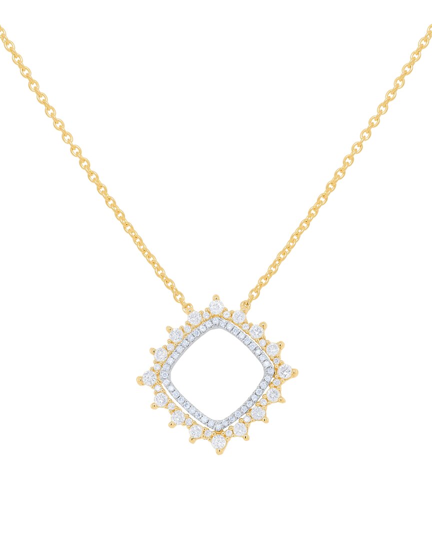 Diana M. 14k 0.56 Ct. Tw. Diamond Necklace