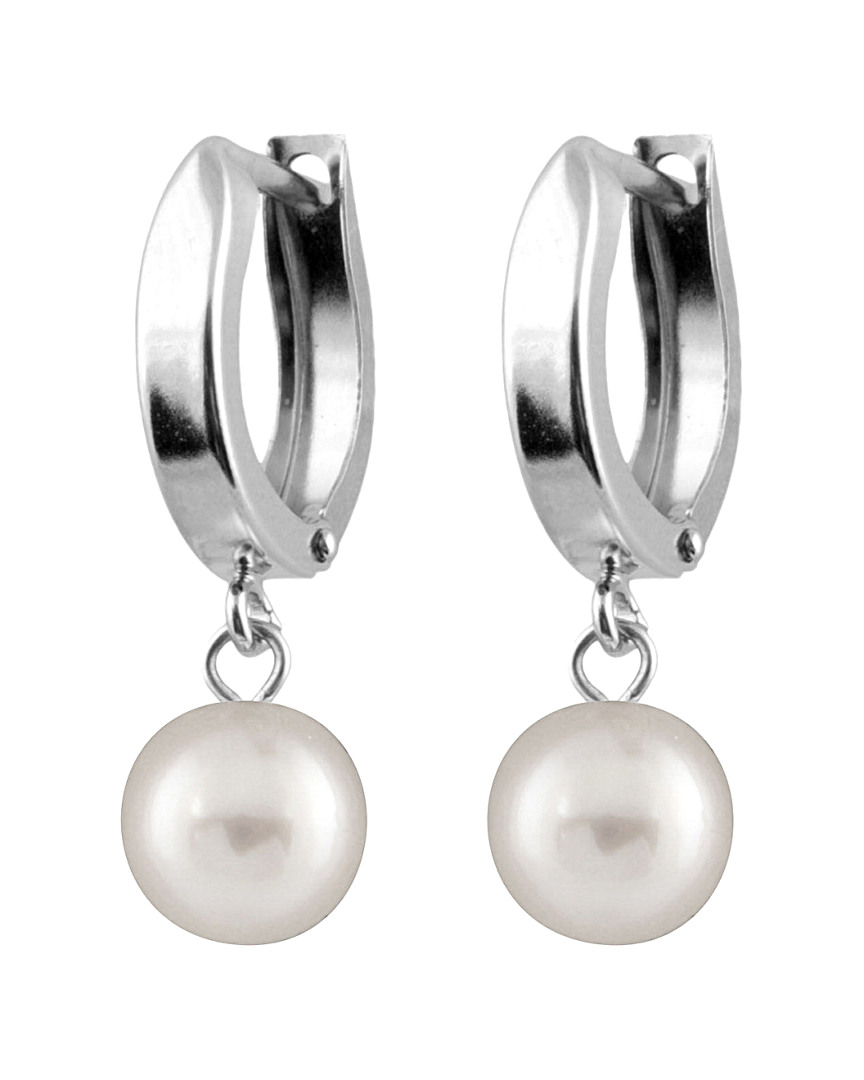 Splendid Pearls 14k 6-7mm Akoya Pearl Earrings
