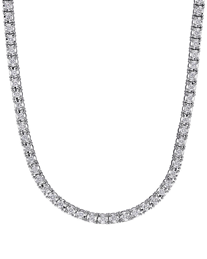Diamond Select Cuts 14k 7.07 Ct. Tw. Diamond Necklace