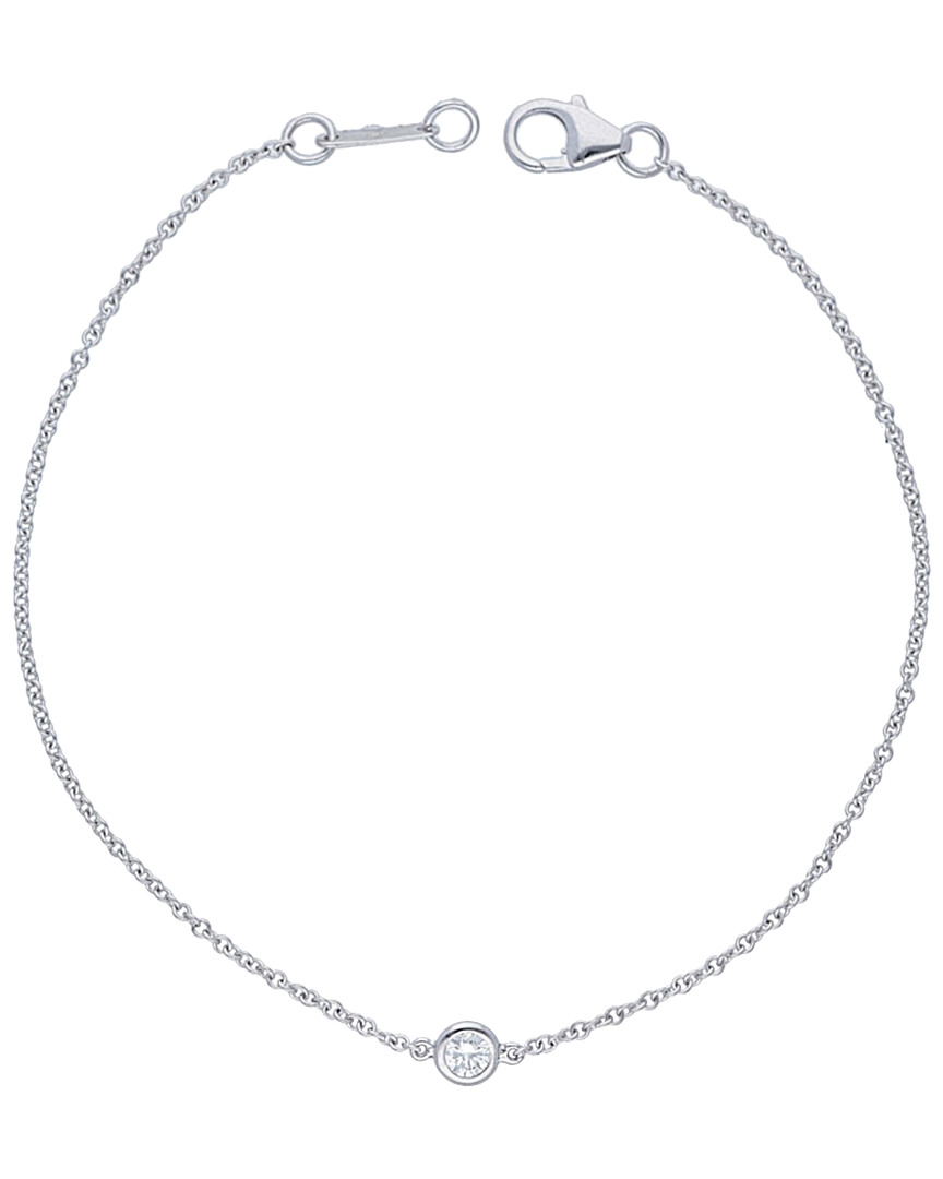 Diamond Select Cuts Diana M. Fine Jewelry 14k 0.15 Ct. Tw. Diamond Bracelet