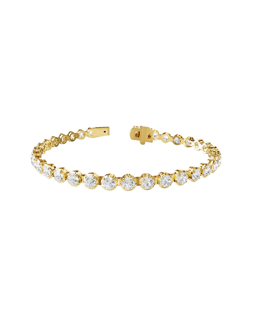 14K 5.84 ct. tw. Lab-Grown Diamond Tennis Bracelet