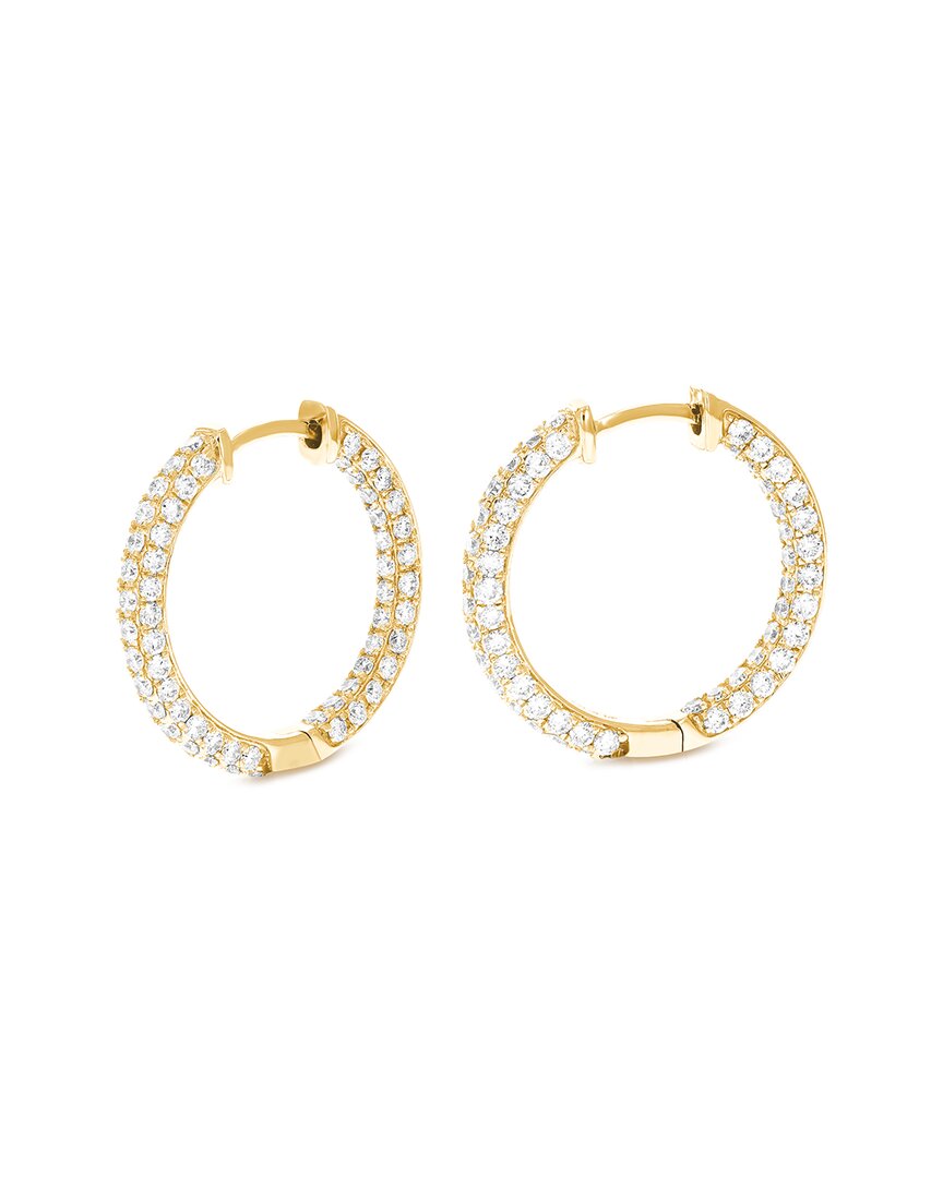 Lab Grown Diamonds Amairah Silver 2.00 Ct. Tw. Lab-grown Diamond Earrings