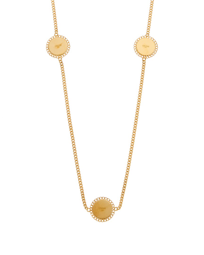 【CELINE 】 Celine heirlooms medaille sautoir Celine Heirlooms Medaille Necklace Women's | eBay