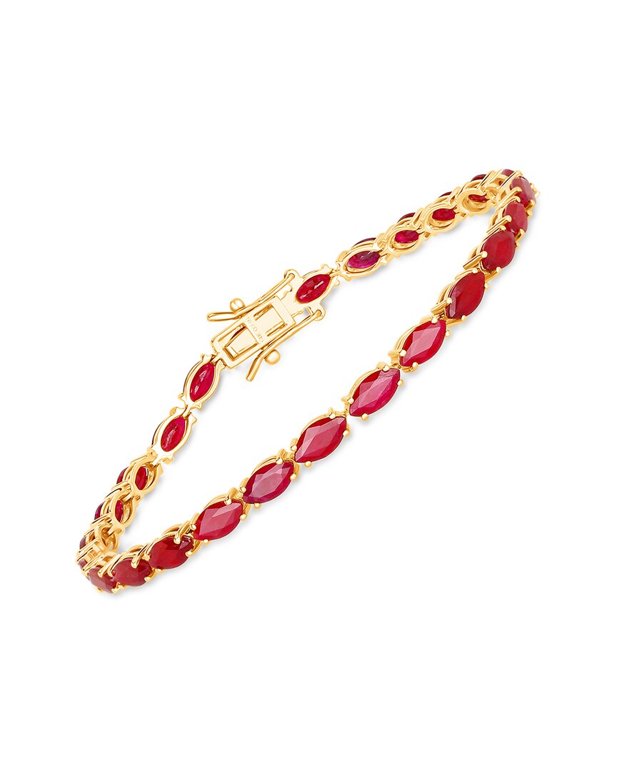 Diana M. 14k 9.50 Ct. Tw. Ruby Bracelet