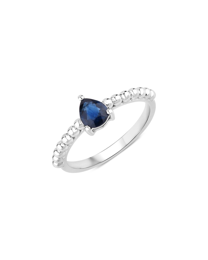 Diana M. 14k 0.50 Ct. Tw. Blue Sapphire Ring In Metallic