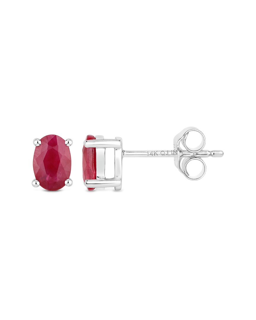 Diana M. 14k 1.04 Ct. Tw. Ruby Earrings