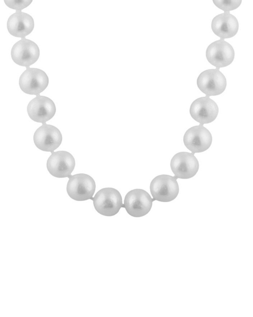Splendid Pearls Freshwater Pearls 14k Yellow Gold 8-8.5mm Freshwater Pearl Necklace