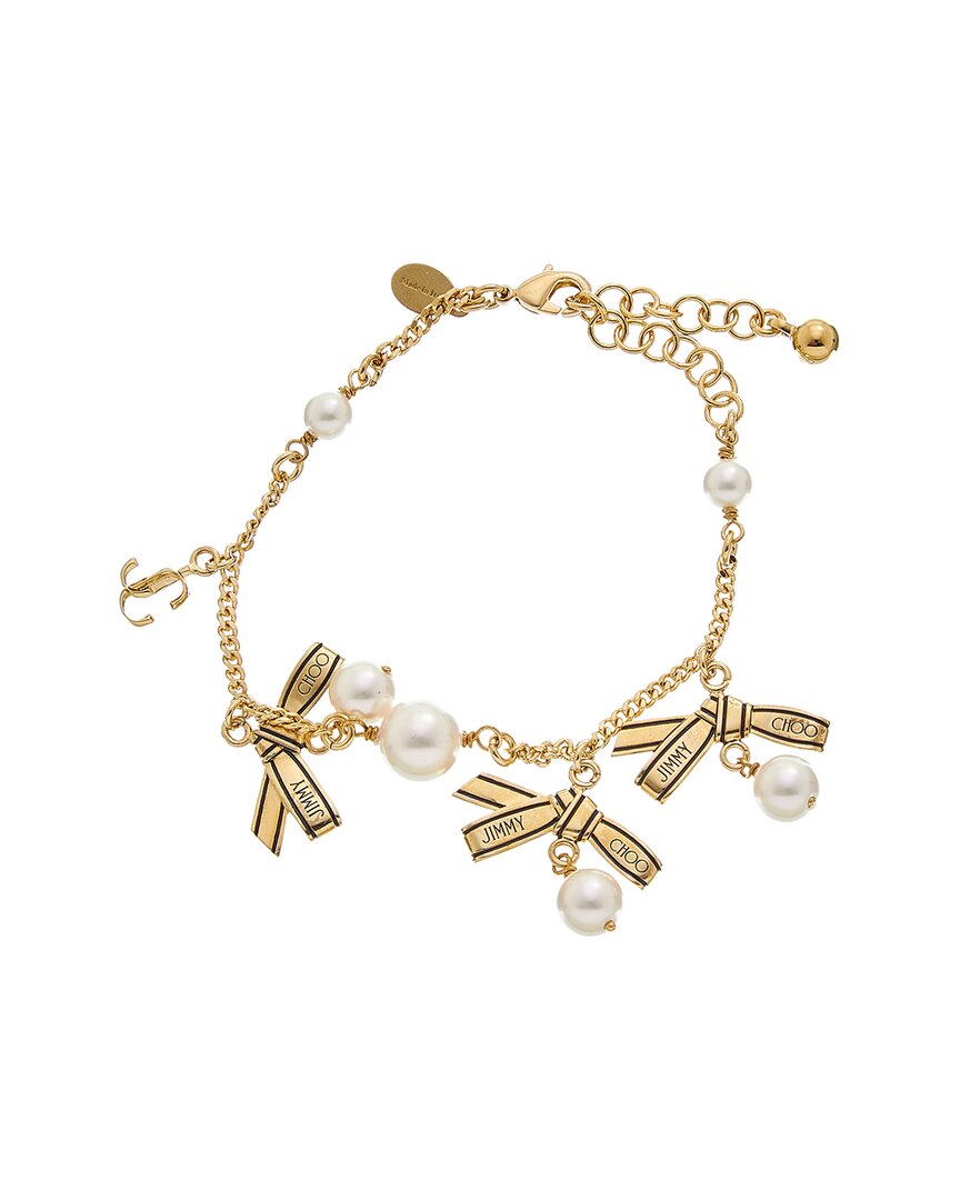 Jimmy Choo Ribbon Charm Bracelet