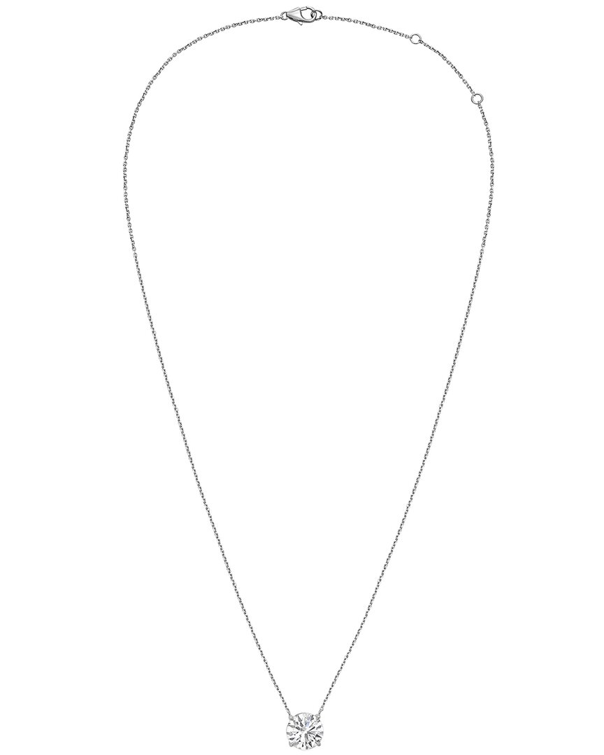 Diana M Lab Grown Diamonds Diana M. 14k 4.00 Ct. Tw. Lab-grown Diamond Pendant Necklace
