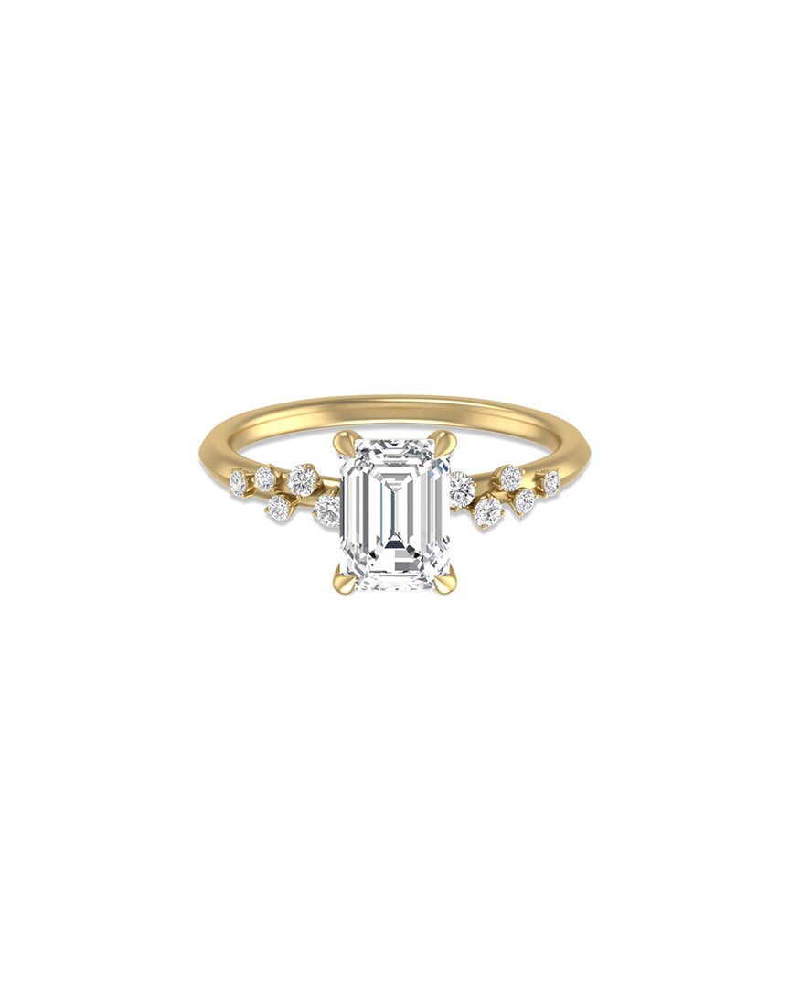 Lab Grown Diamonds 14k 2.00 Ct. Tw. Lab-grown Diamond Aria Ring In Gold