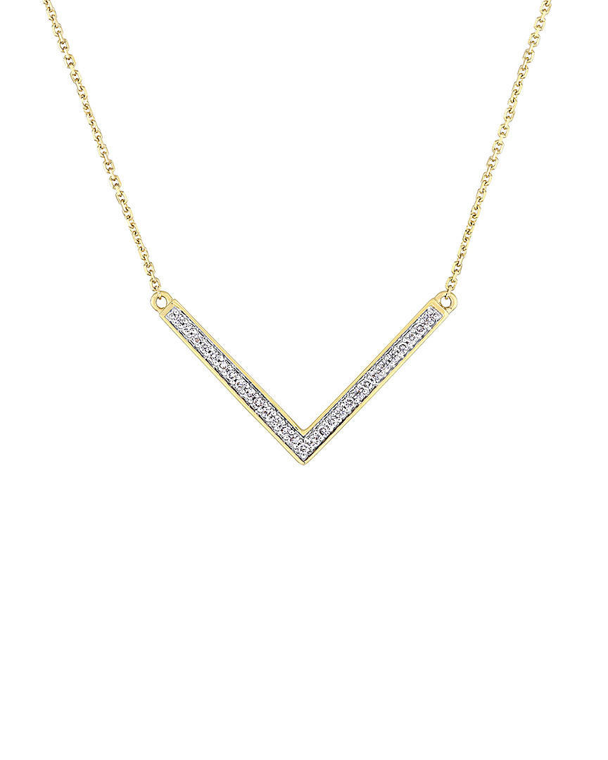 Diamond Select Cuts 14k 0.15 Ct. Tw. Diamond Necklace