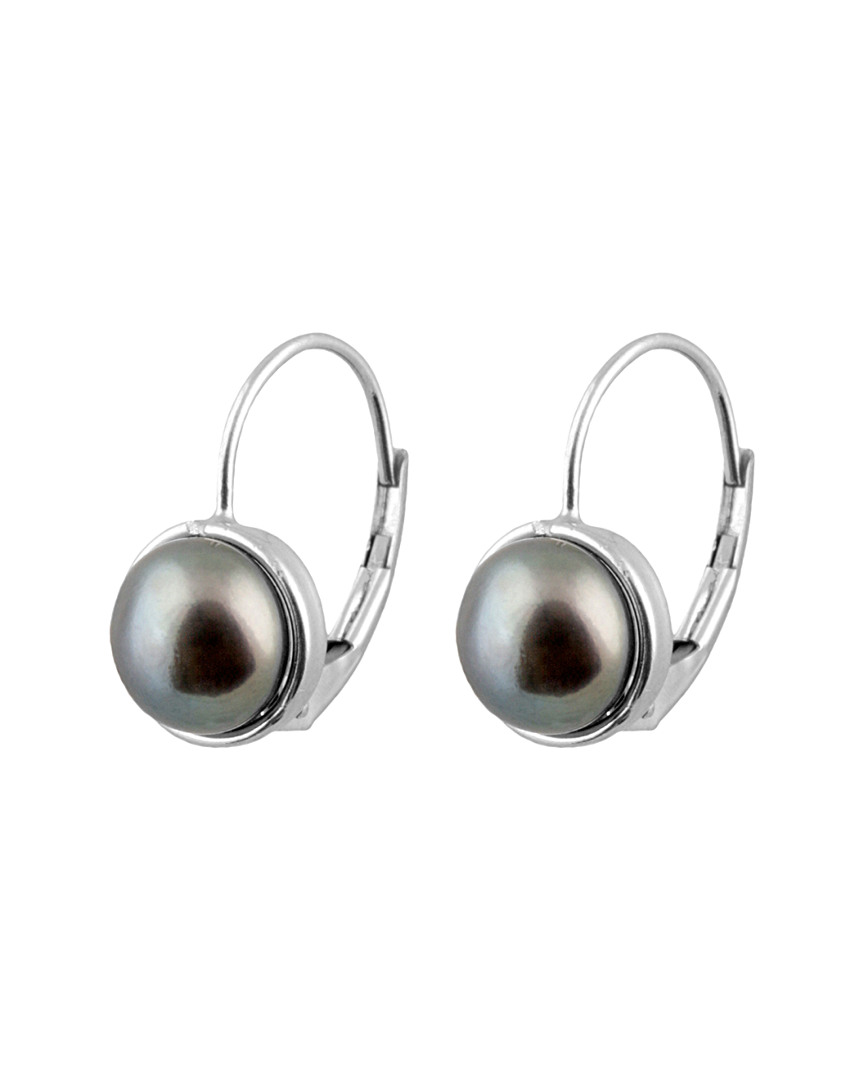 Splendid Pearls 14k 7-7.5mm Freshwater Pearl Drop Earrings