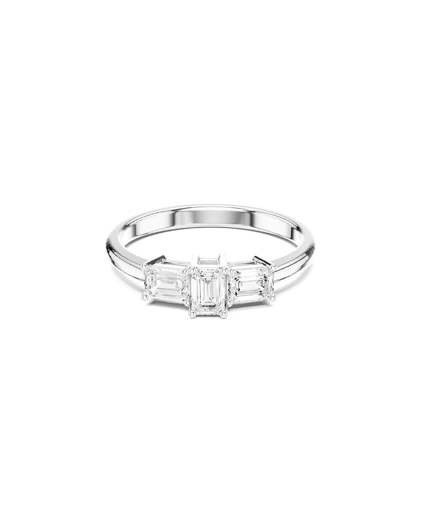 Lab Grown Diamonds Amairah 14k 1.75 Ct. Tw. Lab-grown Diamond 3 Stone Ring In Metallic