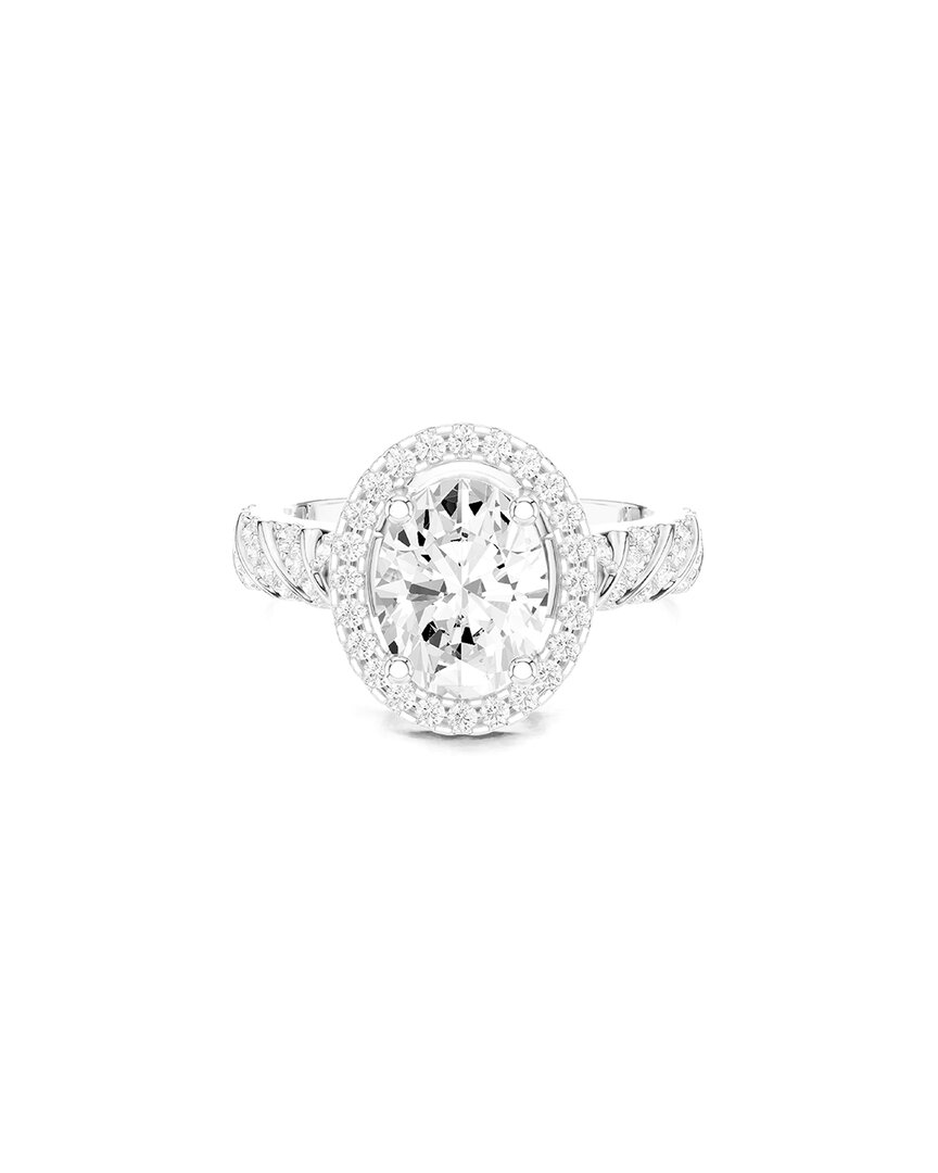 Lab Grown Diamonds Amairah 14k 2.15 Ct. Tw. Lab-grown Diamond Engagement Ring In Metallic