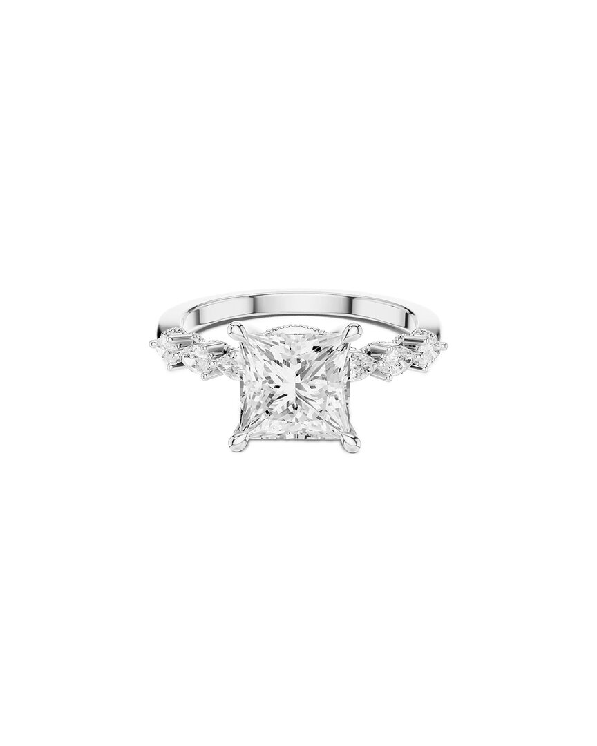 Lab Grown Diamonds Amairah 14k 2.15 Ct. Tw. Lab-grown Diamond Engagement Ring In Metallic