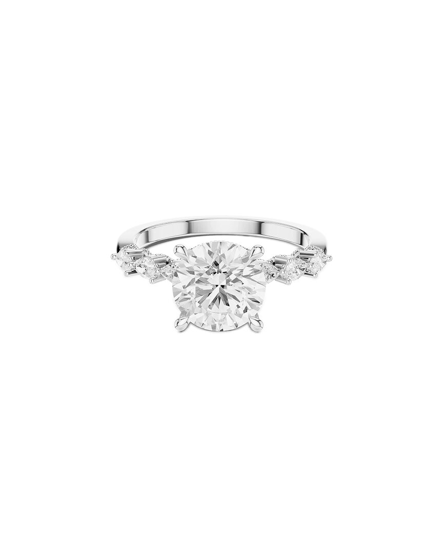 Lab Grown Diamonds Amairah 14k 2.35 Ct. Tw. Lab-grown Diamond Engagement Ring In Metallic