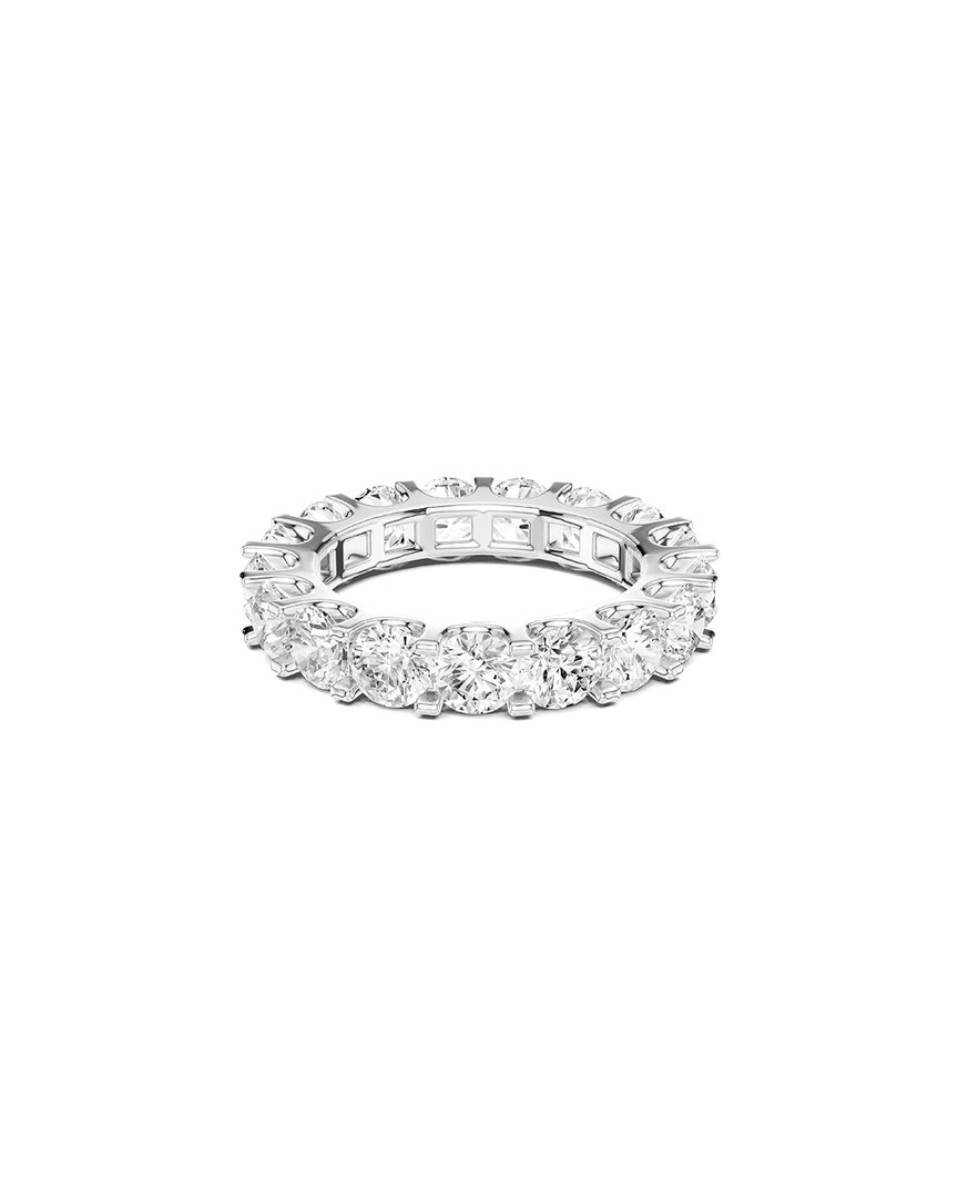 Lab Grown Diamonds Amairah 14k 5.35 Ct. Tw. Lab-grown Diamond Eternity Ring In Silver