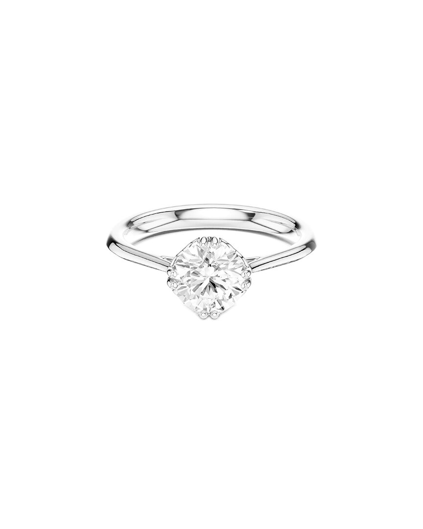 Lab Grown Diamonds Amairah 14k 1.00 Ct. Tw. Lab-grown Diamond Solitaire Ring In Silver