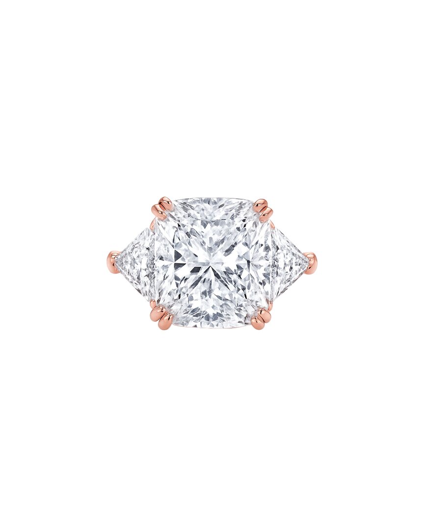 Lab Grown Diamonds 14k Rose Gold 8.20 Ct. Tw. Lab-grown Diamond Ring