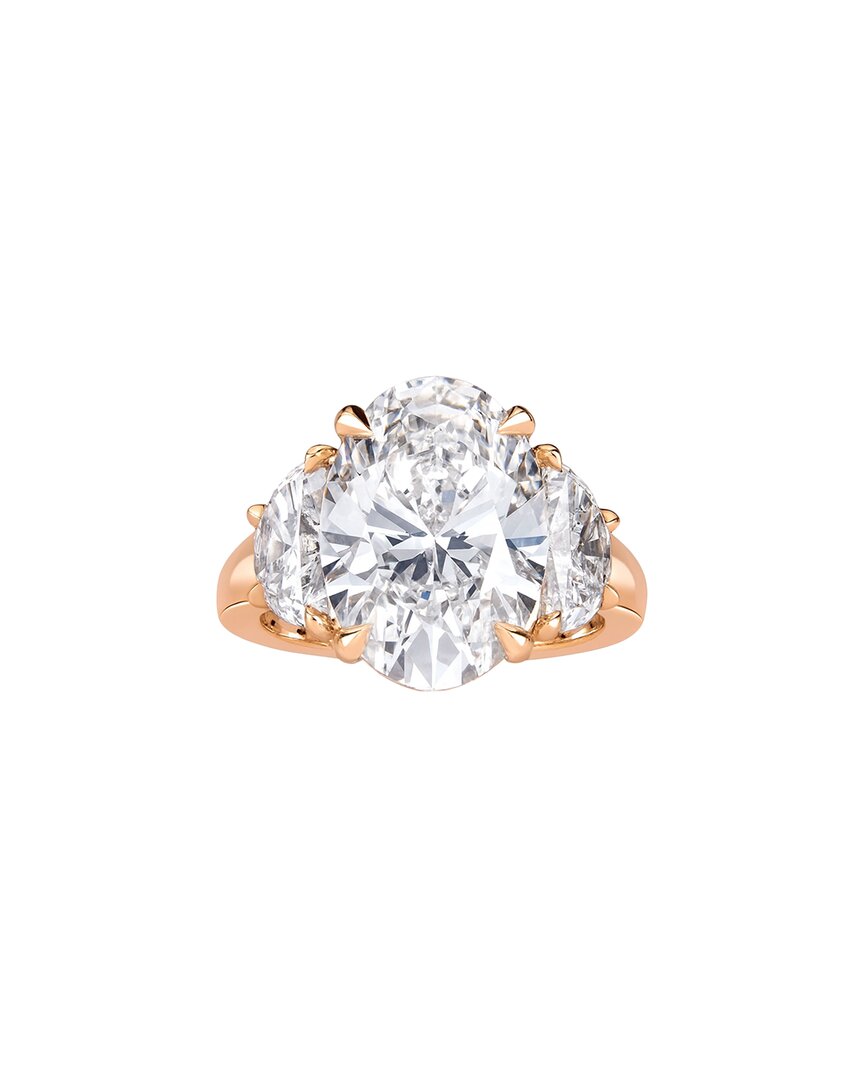 Lab Grown Diamonds 14k Rose Gold 7.00 Ct. Tw. Lab-grown Diamond Ring
