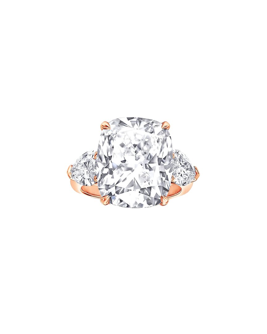 Lab Grown Diamonds 14k Rose Gold 6.40 Ct. Tw. Lab-grown Diamond Ring