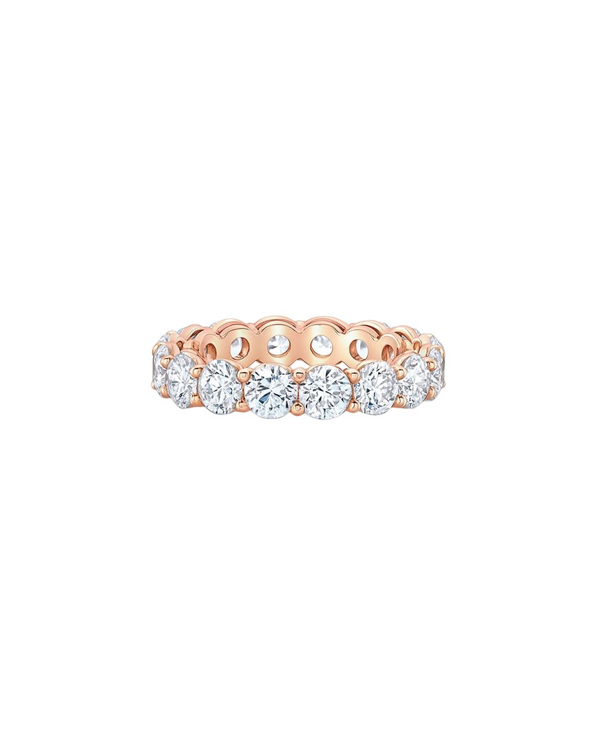 Lab Grown Diamonds 14k Rose Gold 5.00 Ct. Tw. Lab-grown Diamond Ring