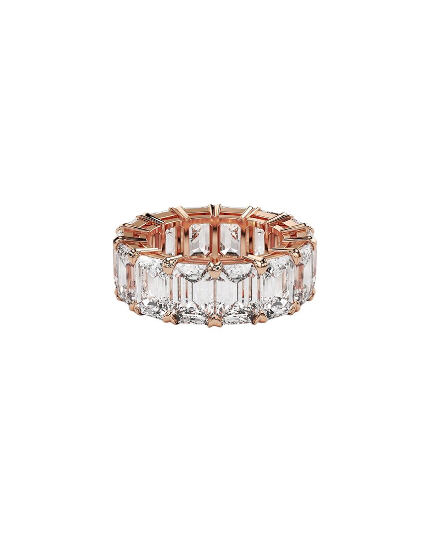 Lab Grown Diamonds 14k Rose Gold 15.00 Ct. Tw. Lab-grown Diamond Ring