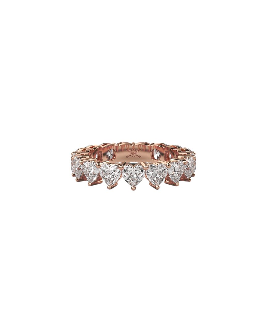 Lab Grown Diamonds 14k Rose Gold 5.00 Ct. Tw. Lab-grown Diamond Ring