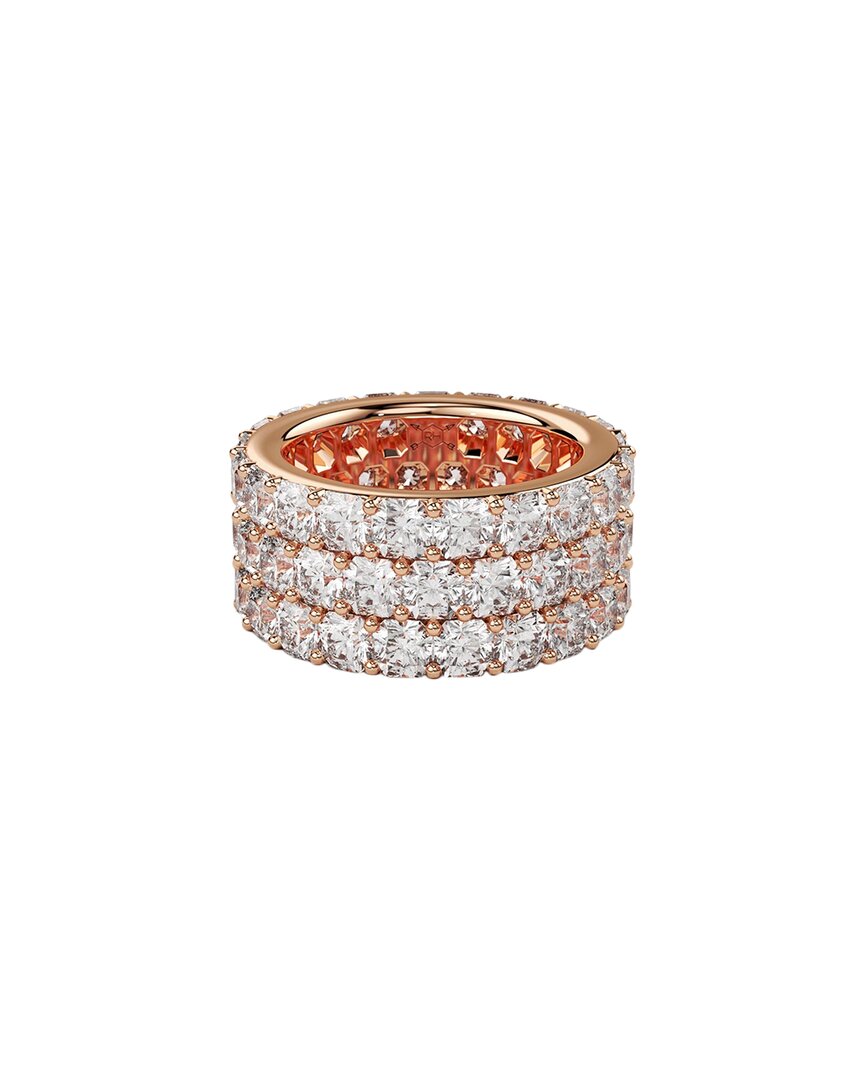 Lab Grown Diamonds 14k Rose Gold 10.00 Ct. Tw. Lab-grown Diamond Ring