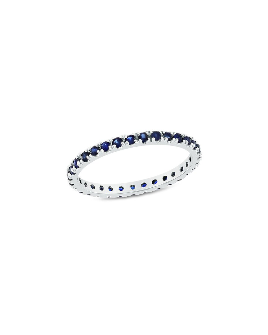 Levaron 14k 0.60 Ct. Tw. Sapphire Stackable Ring In Blue