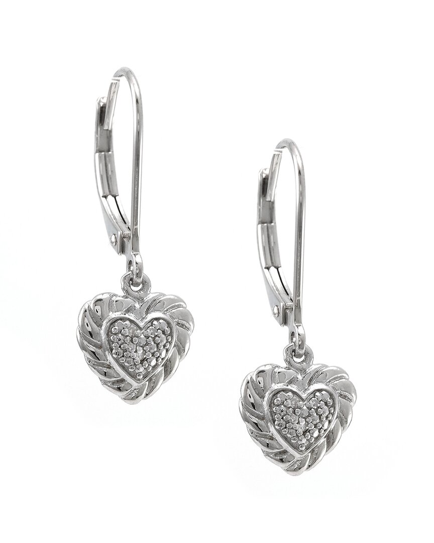 Diamond Select Cuts Silver Diamond Earrings
