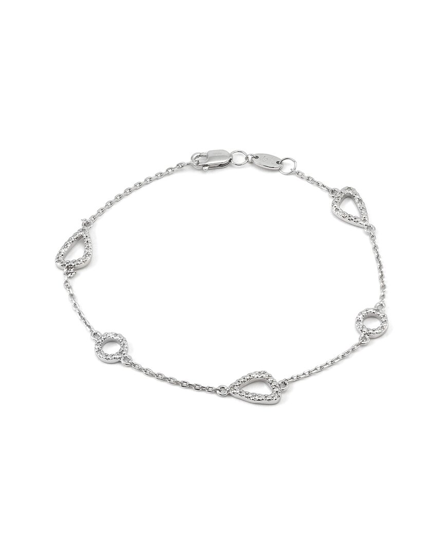 Diamond Select Cuts Silver Diamond Bracelet