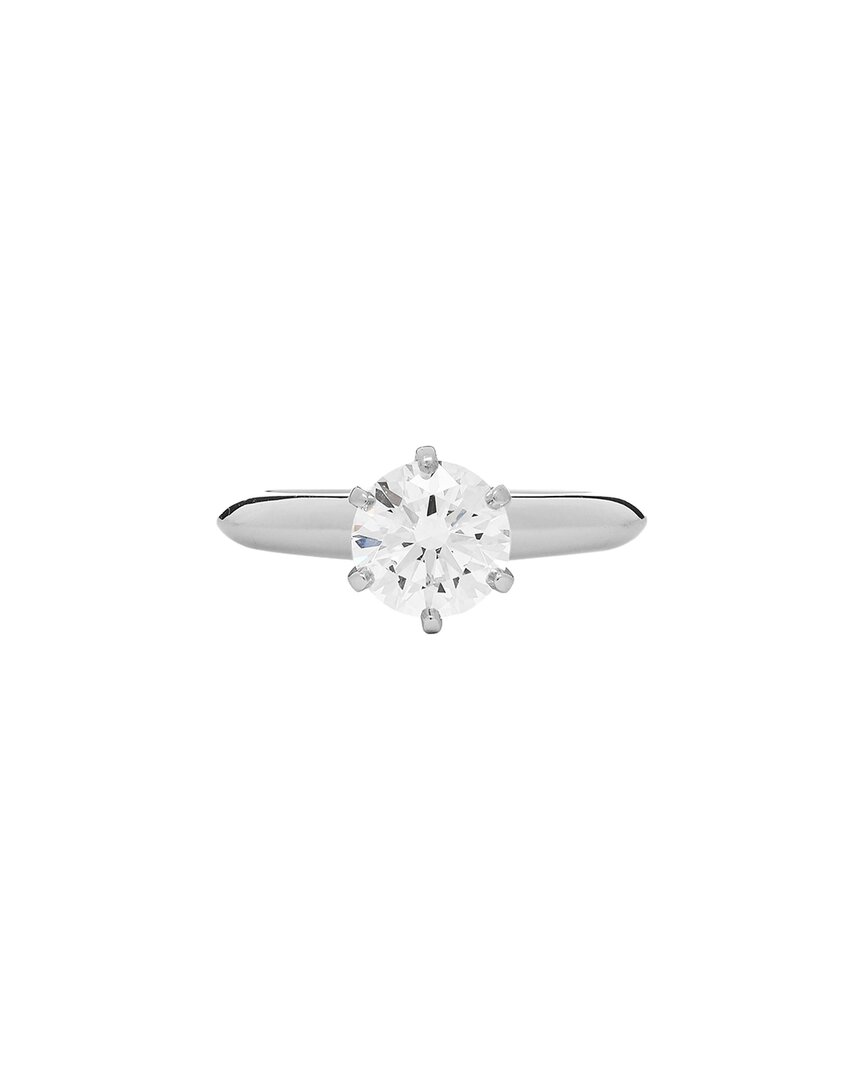 Tiffany & Co . Diamond .90ct Solitaire Engagement Ring (authentic Pre-loved)