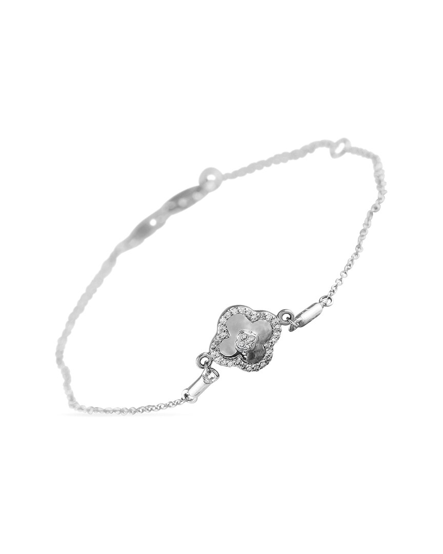 Diamond Select Cuts 14k 0.10 Ct. Tw. Diamond Bracelet In White