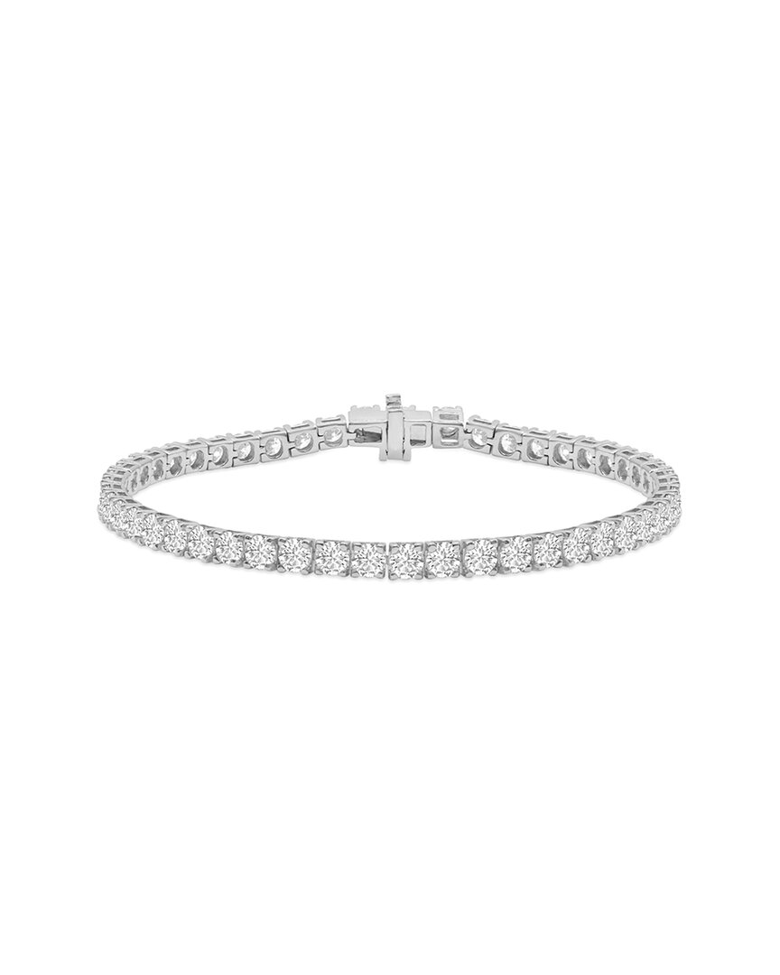 Lab Grown Diamonds 14k 10.00 Ct. Tw. Lab-grown Diamond Tennis Bracelet