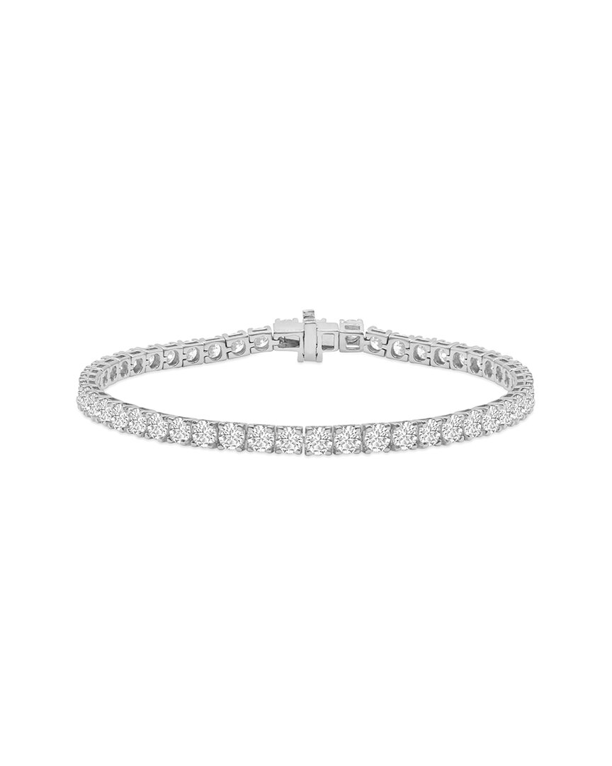 Lab Grown Diamonds 14k 10.00 Ct. Tw. Lab-grown Diamond Tennis Bracelet