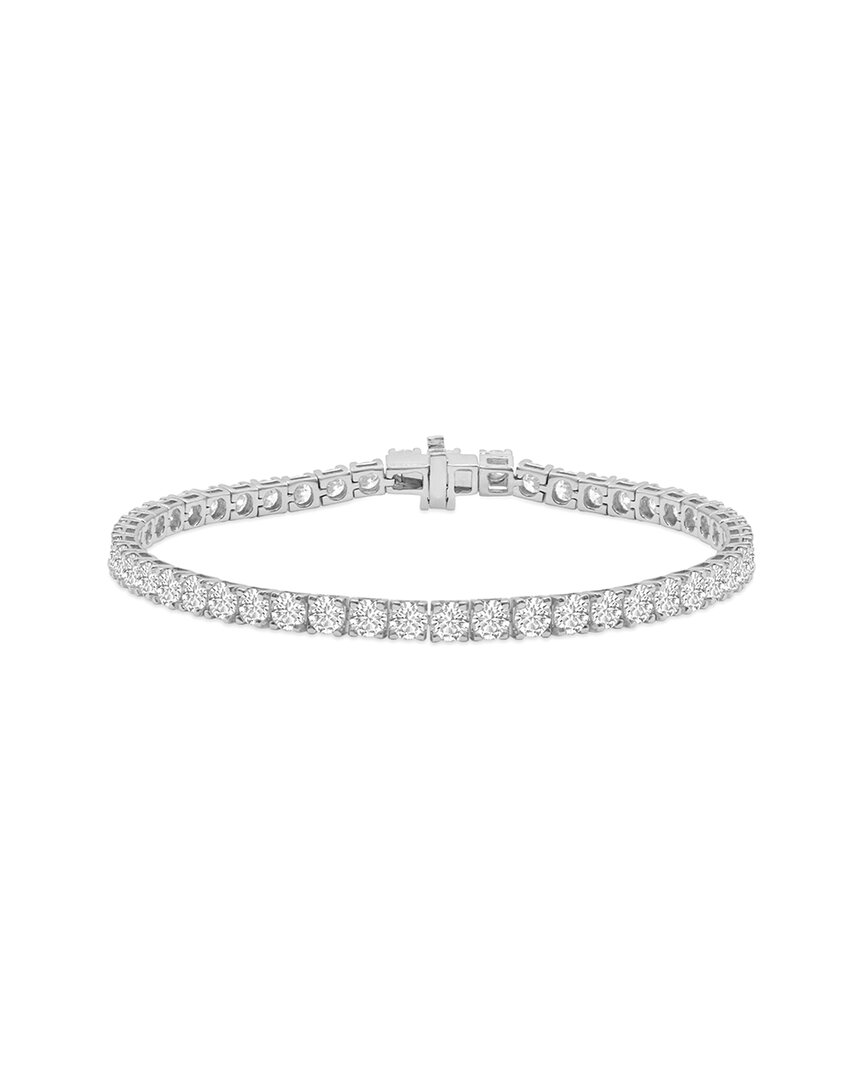 Lab Grown Diamonds 14k 10.00 Ct. Tw. Lab-grown Diamond Tennis Bracelet