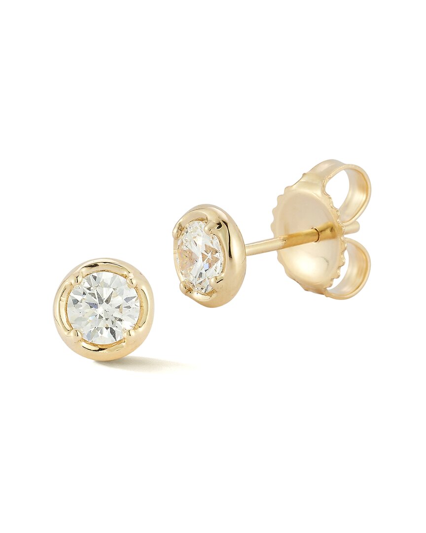 Nephora 14k 0.50 Ct. Tw. Diamond Stud Earrings In Gold