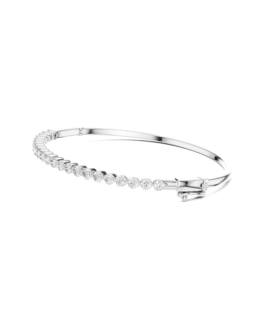 Amairah 14k 2.00 Ct. Tw. Lab-grown Diamond Bangle Bracelet In Metallic