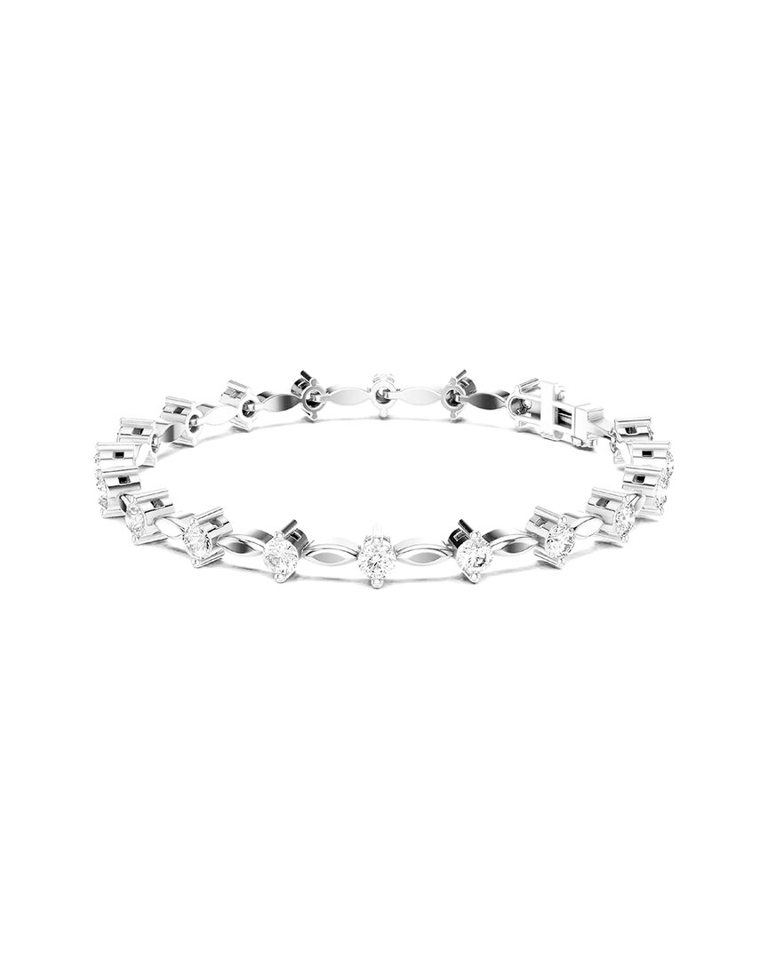 Amairah 14k 2.15 Ct. Tw. Lab-grown Diamond Tennis Bracelet In Metallic