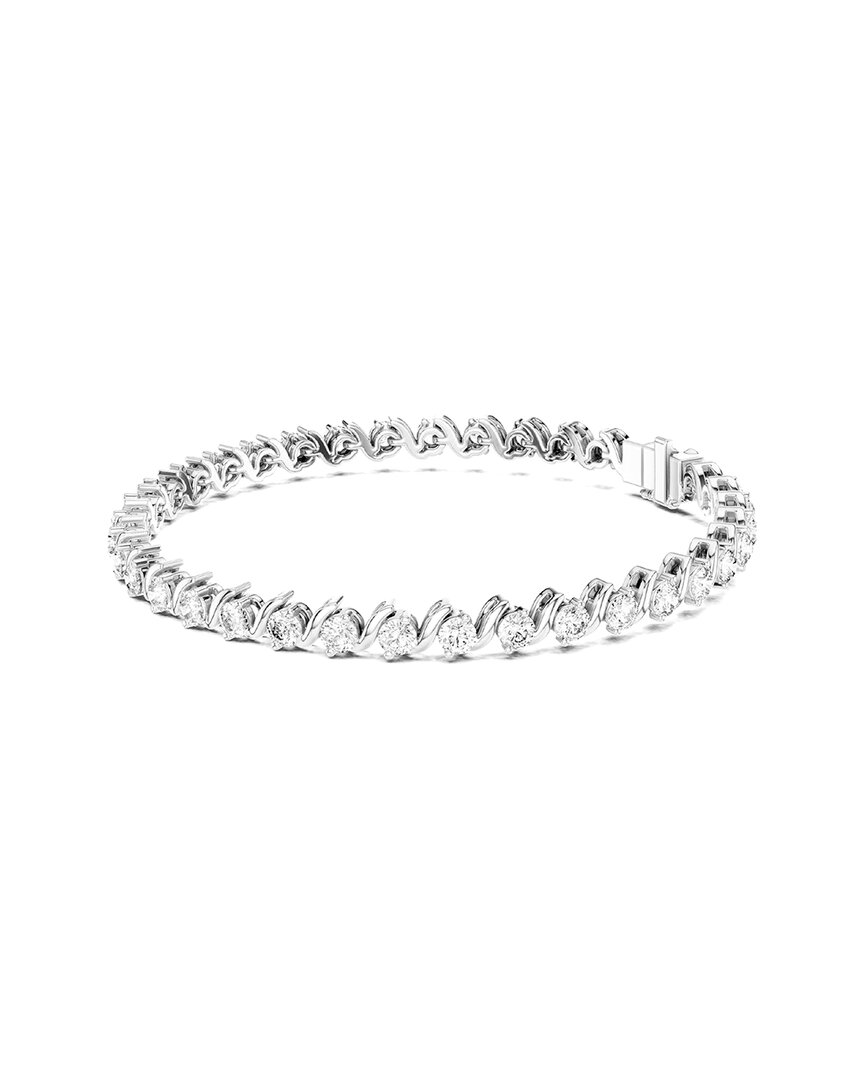 Amairah 14k 3.50 Ct. Tw. Lab-grown Diamond Tennis Bracelet In Metallic