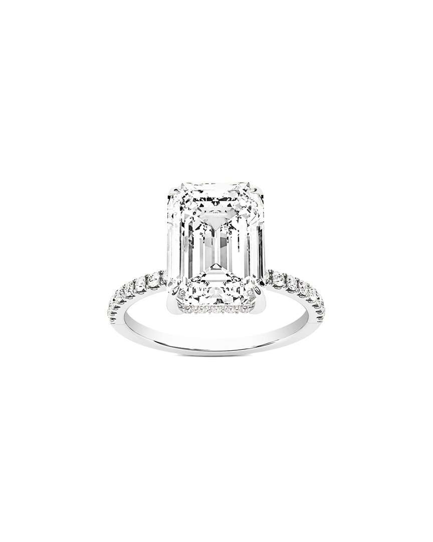 Lab Grown Diamonds Amairah 14k 2.00 Ct. Tw. Lab-grown Diamond Engagement Ring In Silver