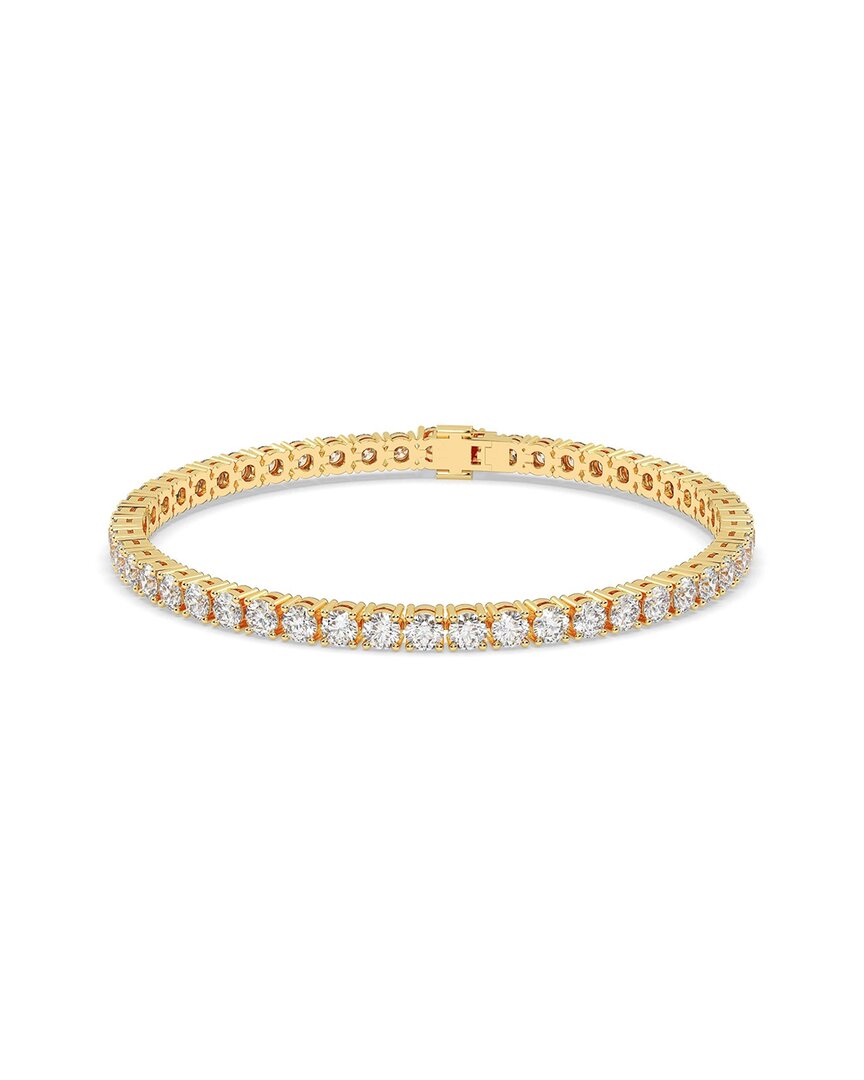 Lab Grown Diamonds 14k 7.00 Ct. Tw. Lab-grown Diamond Bracelet In Brown