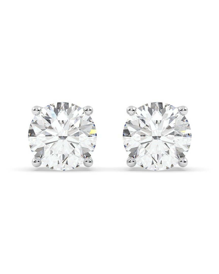 Lab Grown Diamonds 14k 0.00 Ct. Tw. Lab-grown Diamond Earrings
