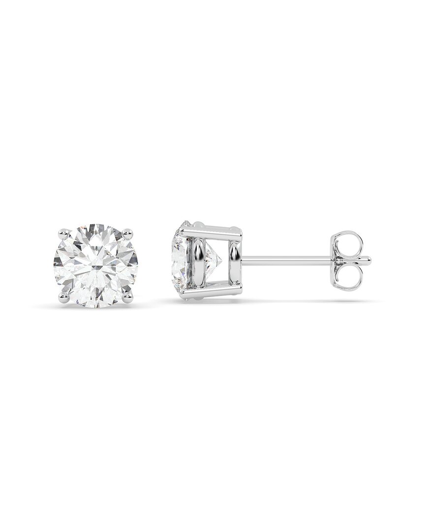 Lab Grown Diamonds 14k 0.00 Ct. Tw. Lab-grown Diamond Earrings