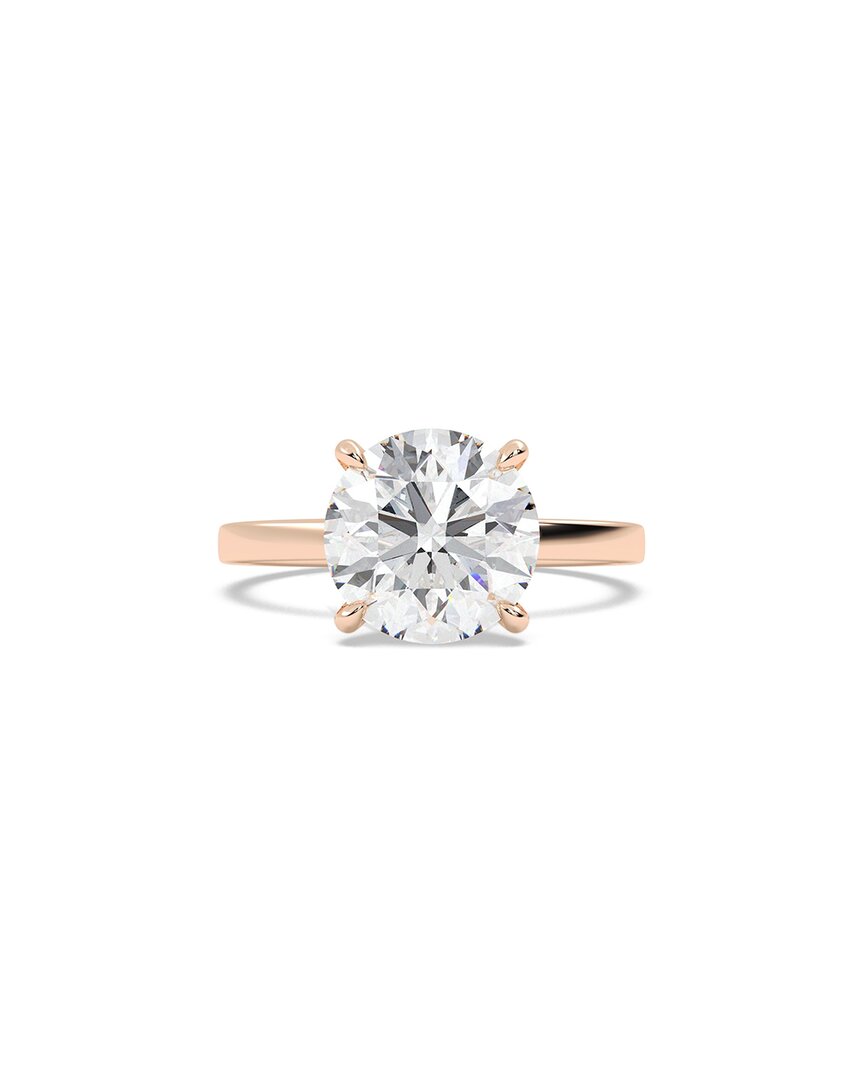 Lab Grown Diamonds 14k Rose Gold 3.00 Ct. Tw. Lab-grown Diamond Ring In Gold