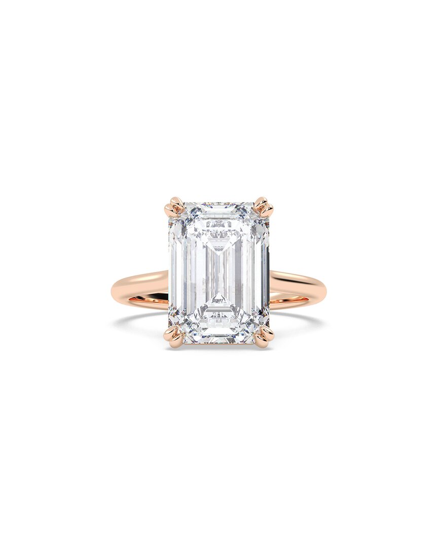 Lab Grown Diamonds 14k Rose Gold 6.00 Ct. Tw. Lab-grown Diamond Ring In Gold