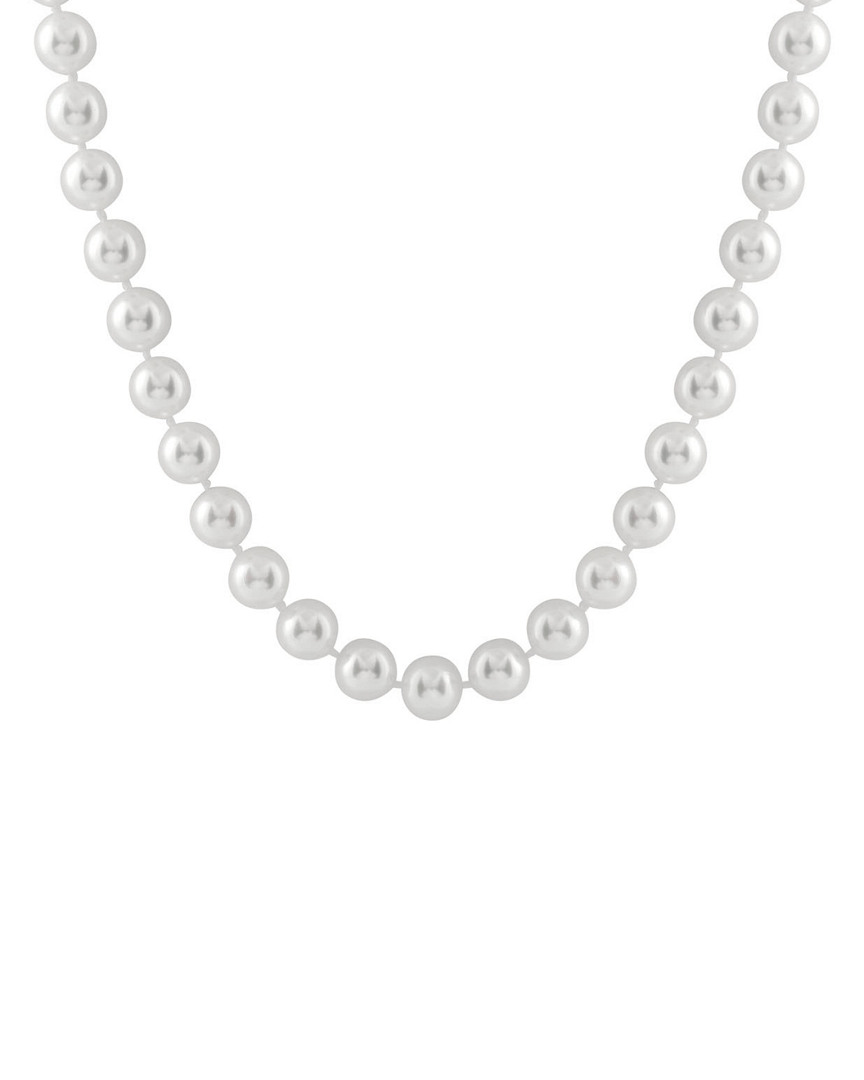 Shop Splendid Pearls 14k 8-9mm Akoya Pearl Necklace