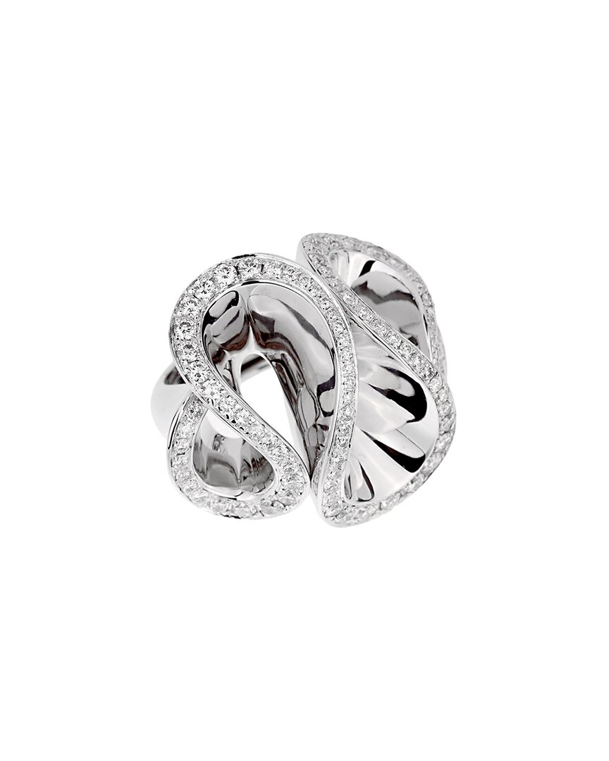 De Grisogono 18k 2.00 Ct. Tw. Diamond Zigana Ring (authentic )